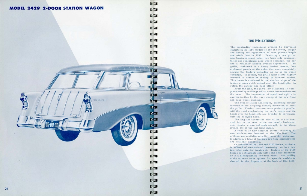 1956 Chevrolet Engineering Features Brochure Page 29